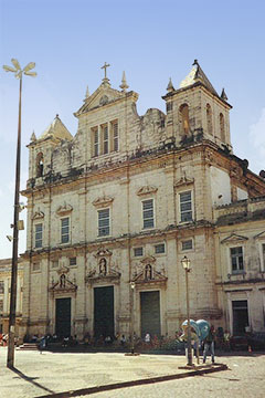 Salvador - Centro Histórico - Catedral Basílica<br /><span>Crédito: maisturismo.net</span>