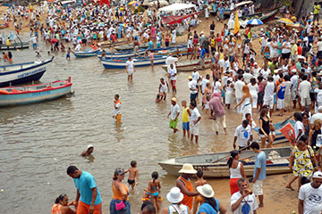 Salvador - A Festa de Iemanjá<br /><span>Crédito: pt.wikipedia.org</span>