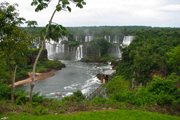 Foz do Iguaçu - Parque Nacional do Iguaçu - Vista do lado brasileiro
