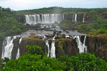 Foz do Iguaçu - Parque Nacional do Iguaçu - Vista do lado brasileiro