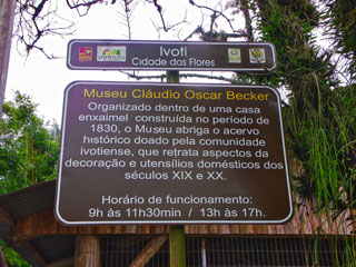 Ivoti - Museu Cláudio Oscar Becker