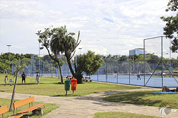 Porto Alegre - Parque Germânia - Quadras de esportes