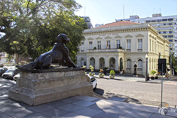 Porto Alegre - Praça da Matriz - Theatro São Pedro