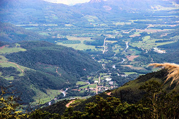 São José dos Ausentes - Mirante da Serra da Rocinha - Vista para Timbé do Sul