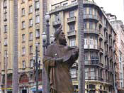 São Paulo - Centro Histórico - Praça da Sé - Monumento ao Apóstolo Paulo